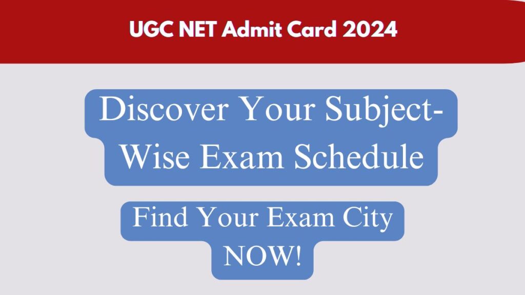 UGC NET Admit Card 2024