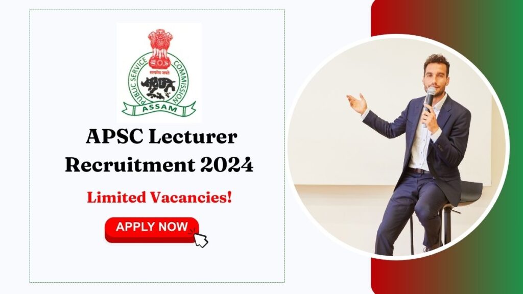 APSC Lecturer Recruitment 2024