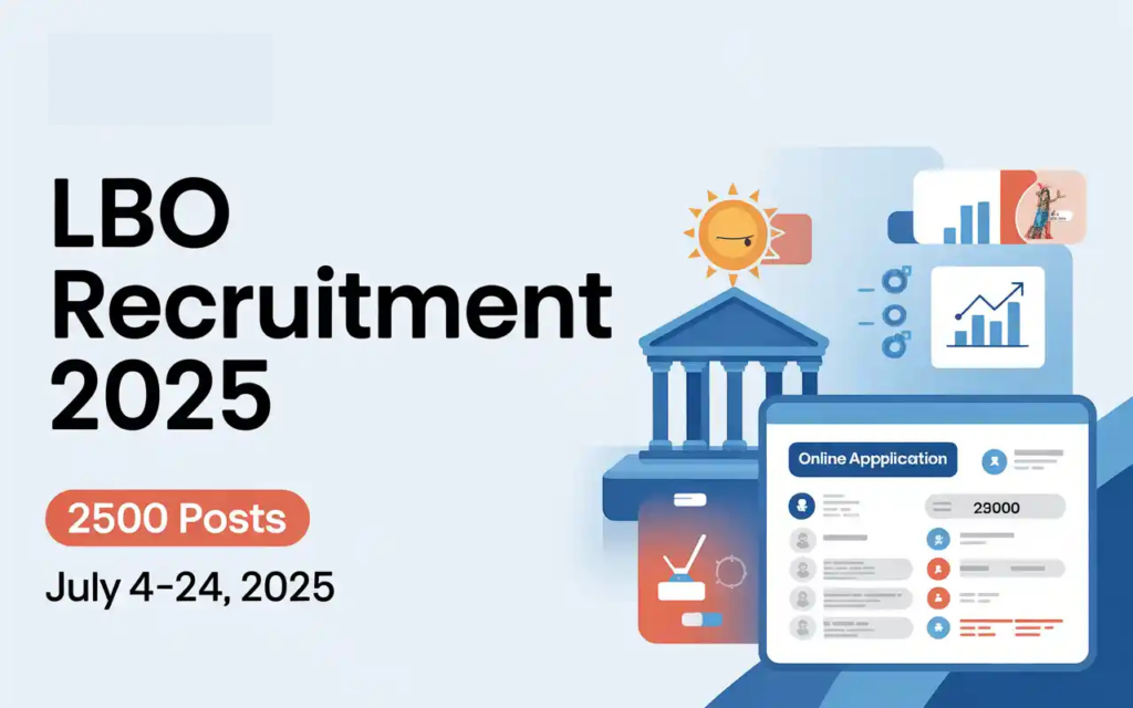 Bank of Baroda LBO Recruitment 2025 - Apply Online for 2500 Local Bank Officer Posts