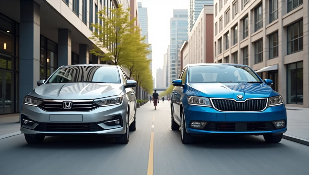Honda City vs Skoda Slavia