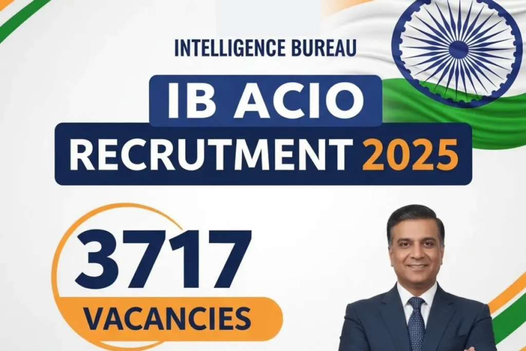 IB ACIO Recruitment 2025