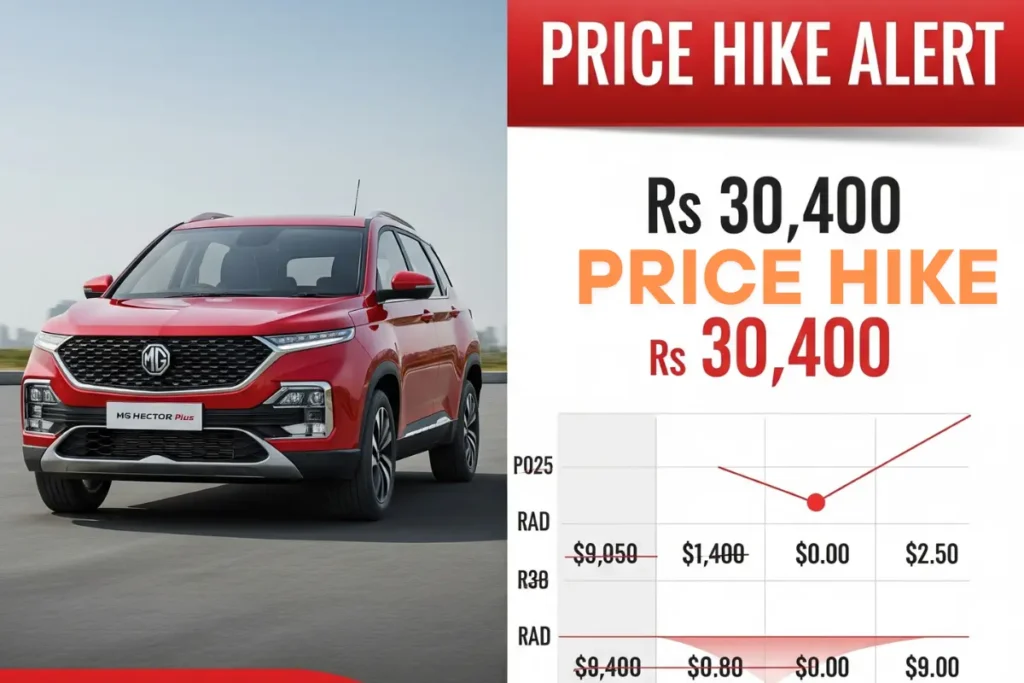 MG Hector Plus 2025 Price Hike
