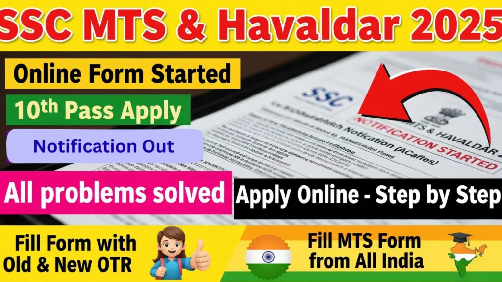 SSC MTS Recruitment 2025