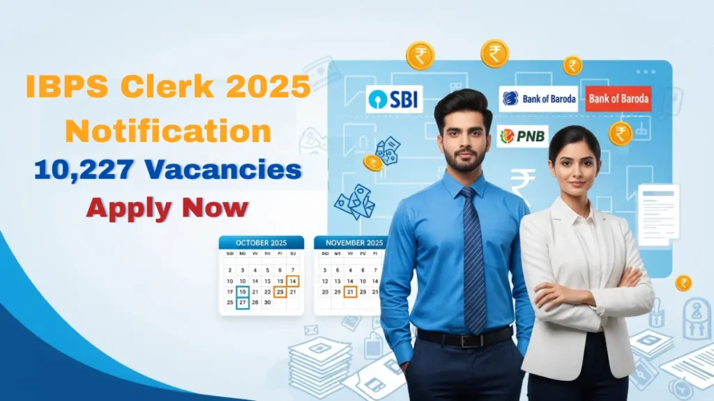 IBPS Clerk 2025 Notification